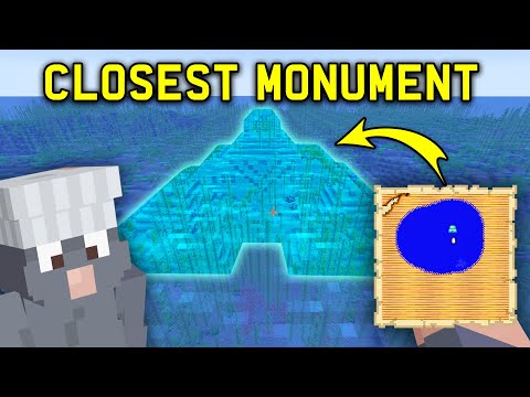How to Find CLOSEST Ocean Monument in Minecraft 1.19 with Ocean Explorer Map !