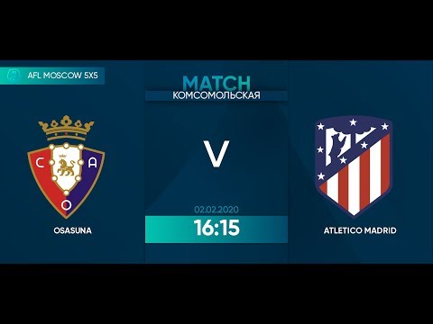 AFL20. 5x5. Day 8. Osasuna - Atletico. 1 half