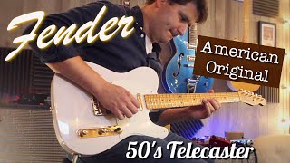 Video thumbnail for Fender American Original 50s Telecaster by Jack Fossett