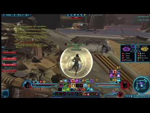 Swtor 7.8 PvP - Arsenal Mercenary - 4v4 Corellia Square