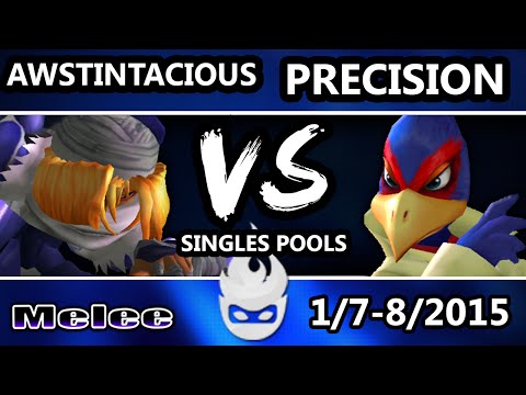 Paragon 2015 - Awstintacious (Sheik) Vs. Precision (Falco) SSBM Singles Pools - Melee