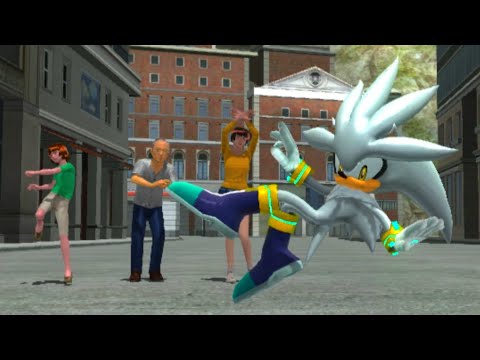 Sonic The Hedgehog 2006 ✪ Walkthrough - Part 61 (Silver) Raid: Evil Monster