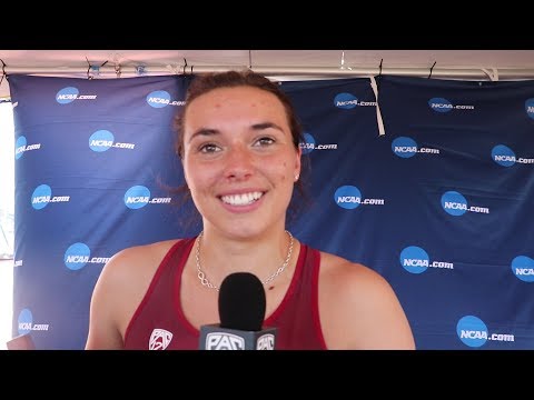 Stanford senior Mackenzie Little on defending her NCAA javelin title: 'It's a fairytale ending'