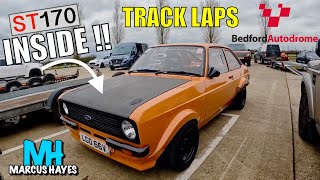 248 BHP ST170 Mk2 Escort on track @ Bedford Autodrome March 2023 *uncut*