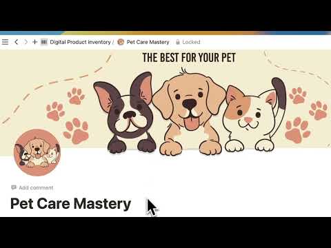 Pet Care Mastery | Prototion