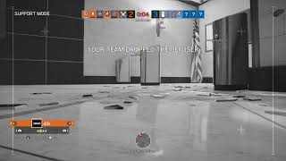 【R6S】クラ○ジア♂の３日ぶりソロシージ
