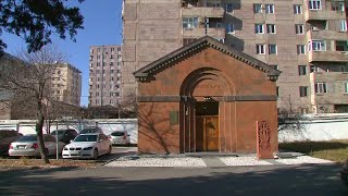 Պատարագ Երևանի կայազորային հոսպիտալի Սուրբ Գրիգոր Նարեկացի եկեղեցում