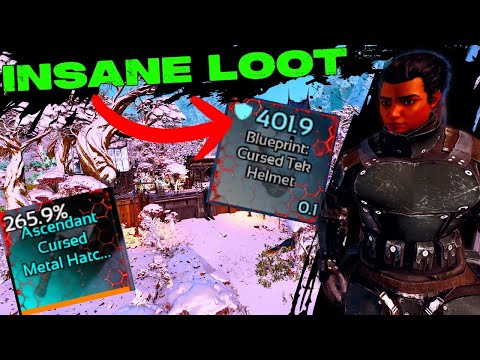 CURSED LOOT and EXTRA THRALLS!!! Alpha OUTPOST on Lost Colony in Ark Survival Ascended!!!