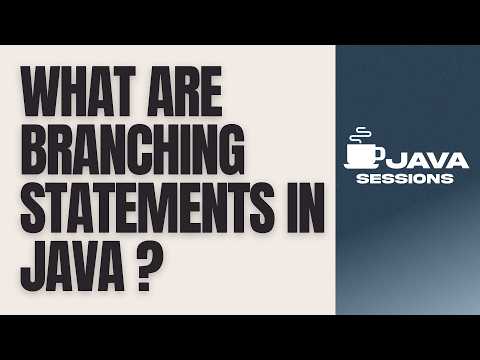 Branching Statements In Java Explained Break Continue Return Java Tutorial Ch11