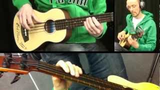 Jammin' with my Kala UBass | 19 Lesson | 7 "Satellit" (Ted Gärdestad Cover)