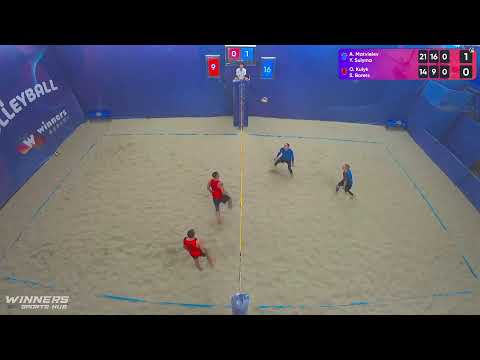 12:50 A. Matvieiev / Y. Sulyma - O. Kulyk / S. Borets 26.11.2022 | Winners Beach Volleyball