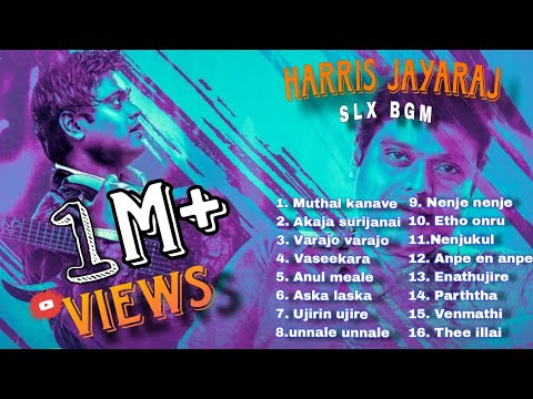 Hearts Of Harris - Vol 1 | Harris Jeyaraj Jukebox - Tamil | Love Hits ❤ | SLX_BGM