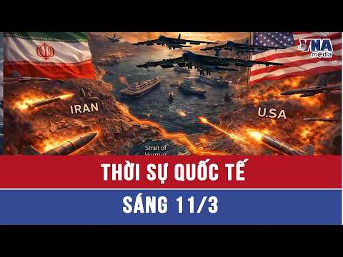 Thời sự Quốc tế sáng 11/3. Pháo đài bay B-52 Mỹ xuất kích, gieo ác mộng bóp nghẹt bầu trời Iran