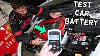 HOW TO TEST CAR BATTERY DEMONSTRATED ON DODGE DART