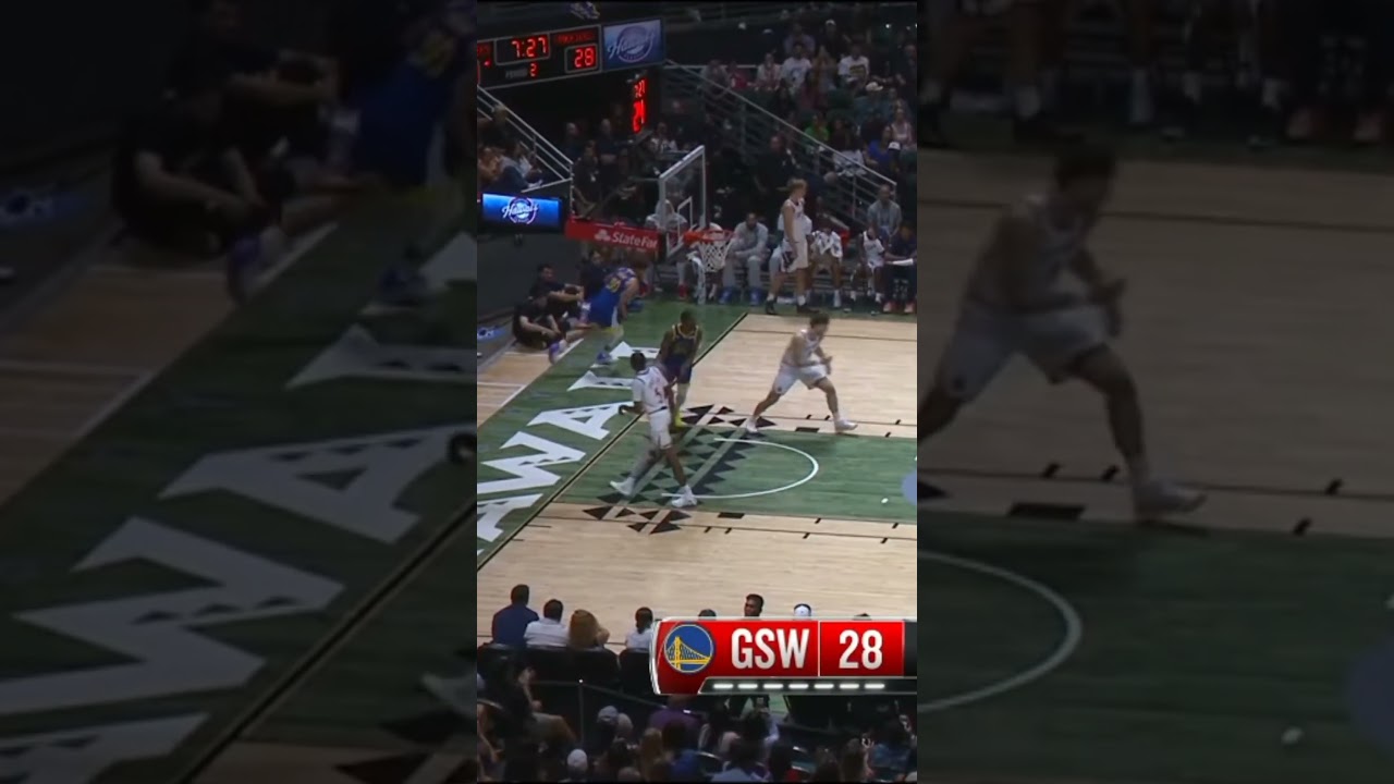Stephen Curry nagpasabog sa Hawaii NBA Preseason #nba #basketball #stephencurry #highlights #viral