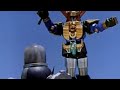 Power Rangers Zeo The Puppet Blaster Megazord Fight