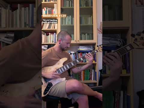 Bass lick #139! #bassplayer #musician #guitar #practice #livemusic #music #viral #shorts