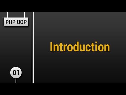 Learn Object Oriented PHP #01 - Introduction and What Is OOP?