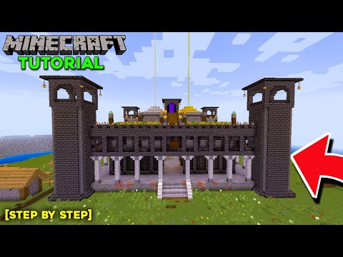 Minecraft: How to Build a CASTLE | Minecraft Building Ideas | Minecraft Castle Tutorial (Hindi)