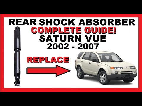 How To Change Rear Shock Absorber | 2002-2007 Saturn Vue | Complete Guide! Install Replace Easy!