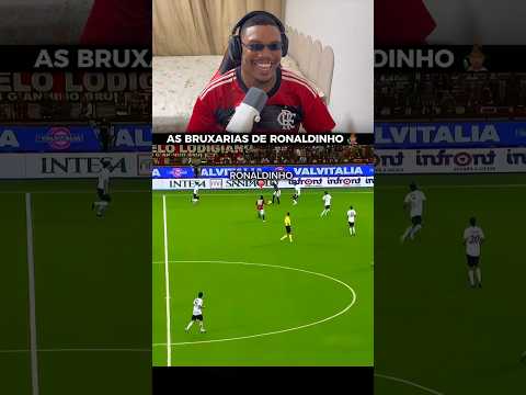 Quando o RONALDINHO fazia MAGIA na Itália #ronaldinho #milan #footballshorts #futebolarte #showman