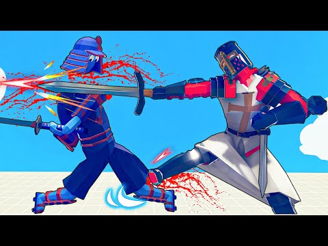 MEDIEVAL KNIGHT vs EVERY UNIT | Totally Accurate Battle Simulator-TABS