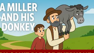 A Miller and His Donkey | Moral Story | You Can't Please Everyone/English Story @TheStoryZon