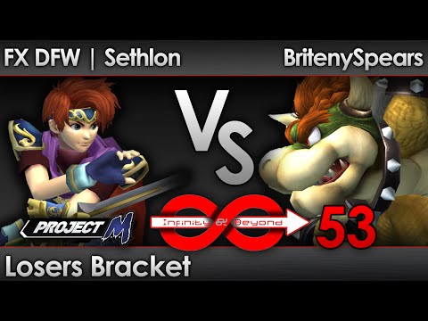 IaB! 53 PM - FX DFW | Sethlon (Roy) vs American Bowser (Bowser) - Losers Bracket