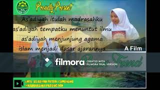 Download lagu Lirik As'adiyah Madrasahku soundtrack film PesanTren mp3