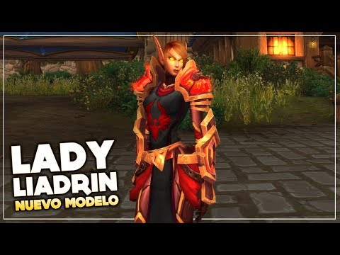 Lady Liadrin ¡nuevo modelo con ojos dorados! | Battle for Azeroth