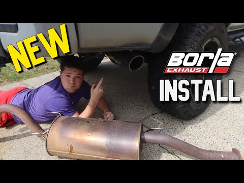 Tacoma Mods - @borla Exhaust Install 2016 - 2023 (TRD Off Road Lifted)