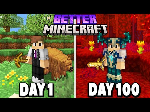 100 Days in Insane Minecraft Hardcore - I Should Be Banned