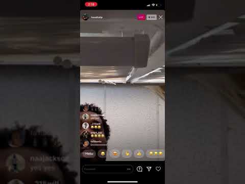 Hoodtalip IG live Talks Fight With PoundSidePop