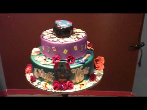 Estrella Negra Cake for Sandy Cakes Parkinson's Fu