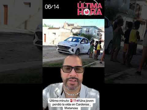 Joven de Cardenas Matanzas, murió 4$3&1n4d4 en la noche de ayer ‼️🇨🇺🚨