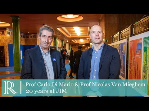20 years at JIM — Prof Di Mario & Prof Van Mieghem