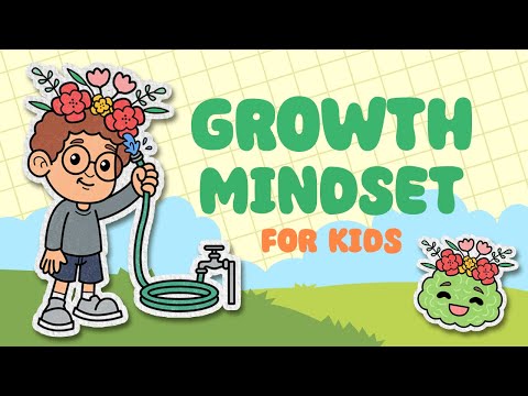 Growth Mindset For Kids-Growth Mindset vs. Fixed Mindset-The Power Of Yet-Elementary-Middle School