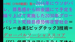 量子コンピュータグーグル本気で開発成功か！PRC元信用スコア人類総監視社会へグローバリト中国の正体！人間選別ソーシャルスコアシステムで先行事件人権侵害事例解説動画！