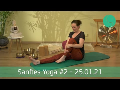 Sanftes Yoga #2 - 45 Minuten mit Klangschalen - ideal auch für Senioren & Anfänger