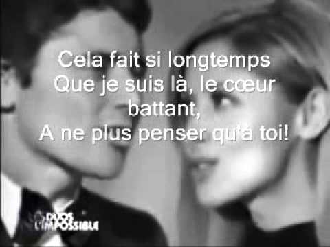 Lara Fabian & Sacha Distel - Ces mots stupides. LYRICS