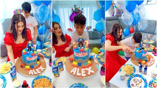 عيد ميلاد أليكس ردة فعله مؤثر ????عصام ونور