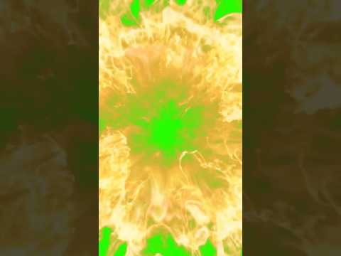 Explosion effect green screen (Vertical version)