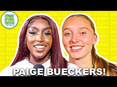Paige Bueckers Talks RIZZ on Best of Both Worlds with Flau’jae 😏