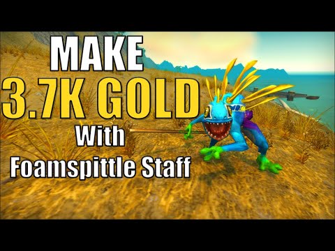 Make 3.7k Gold Farming the Foamspittle Staff from Murloc Oracles in Westfall