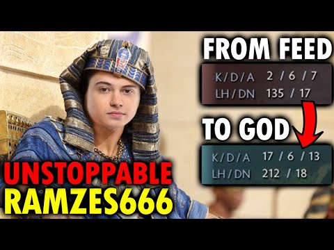 RAMZES666 Faceless Void From Feeding To Unstoppable Godlike Monster.