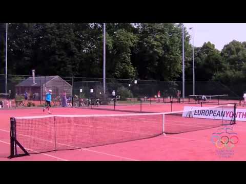 Tenis na XII. EYOF v Utrechte