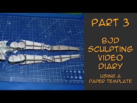 Part 3 BJD Sculpting Video Diary MPD 02