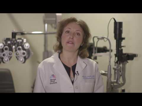 What causes blurry vision?