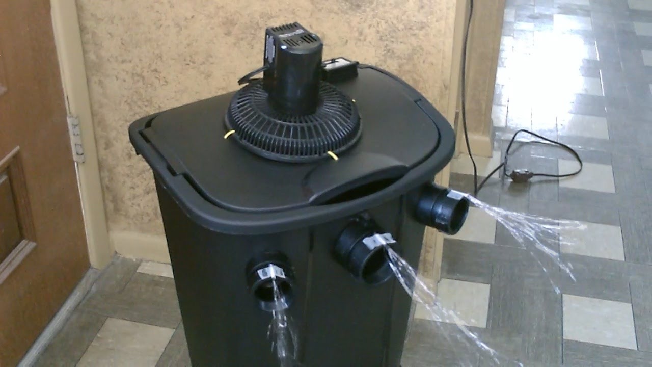 Homemade AC Air Cooler! - The "11 Gallon" Bucket Air Cooler! - Can be solar powered! (QV) - Easy DIY