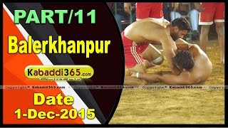 (1) Balerkhanpur (Kapurthala) Kabaddi Tournament 1 Dec 2015